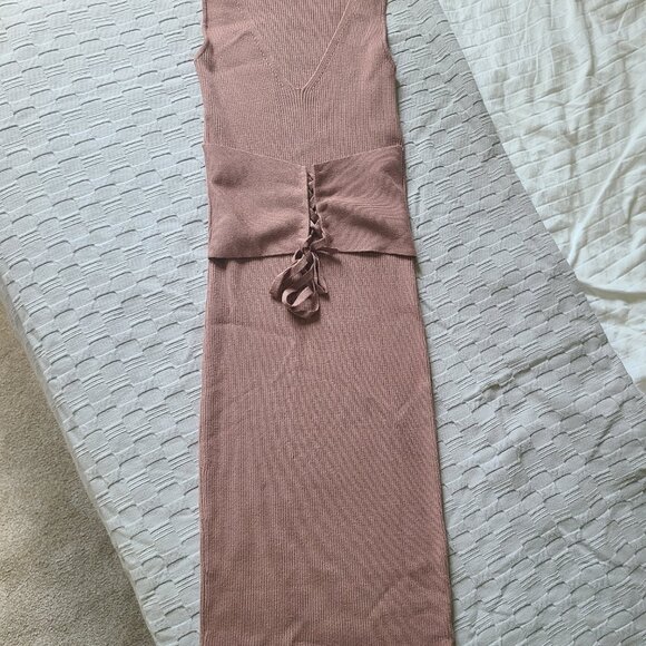 Dynamite bodycon corset midi dress XS - Picture 2 of 4